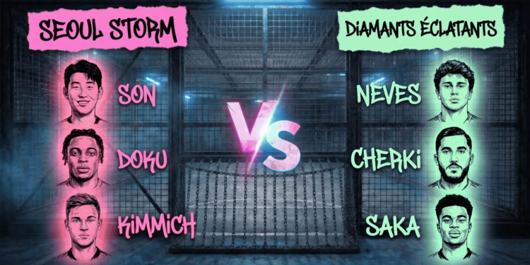The Cage, Duelo de craques: Vote em Seoul Storm x Diamants Éclatants