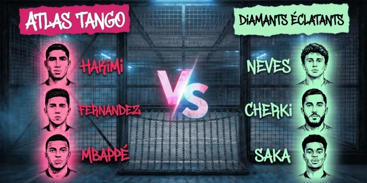 The Cage, Duelo de craques: Vote em Atlas Tango x Diamants Éclatants